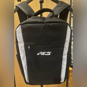 Black and White PS5 Backpack